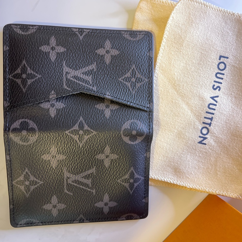 Louis Vuitton Monogram Eclipse Canvas Pocket organizer/wallet. - Picture 2 of 3